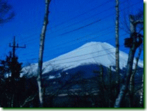 Costaから富士山
